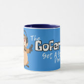 Gofers Get a Grip Mug Mok (Midden)