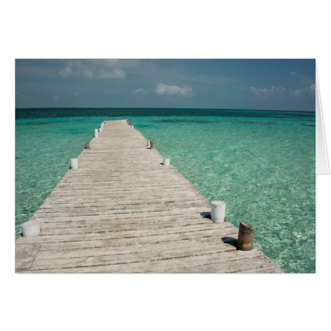 Goff Caye, een populair Barrier Reef-eiland (Voorkant Horizontaal)