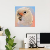 Goffin Tanimbar Corella Cockato Poster (Thuiskantoor)