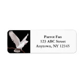 Goffin's Kaketoe Label (Voorkant)