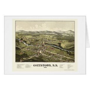 Goffstown, NH Panoramic Map - 1887