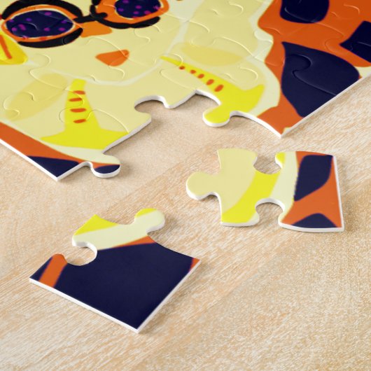 Goggle Girls zwemmen in water Legpuzzel (Zijkant)