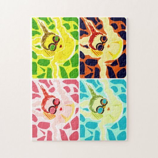 Goggle Girls zwemmen in water Legpuzzel (Verticaal)