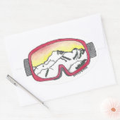 Goggle Reflectie Sticker (Envelop)