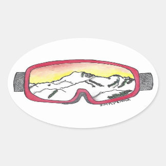 Goggle Reflectie Sticker