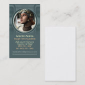 Goggled Aviatrix Visitekaartjes (Voorkant / Achterkant)