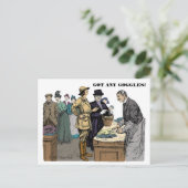 Goggles Briefkaart (Staand voorkant)