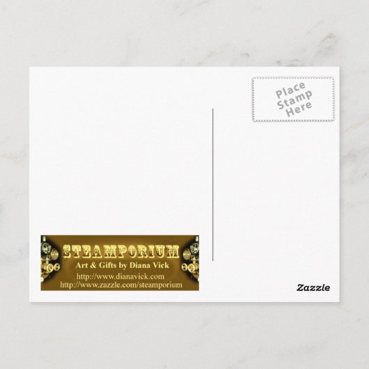 Goggles Briefkaart (Achterkant)