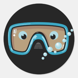 Goggles Ronde Sticker