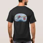 Gogglesoc-schilderij T-shirt (Achterkant)