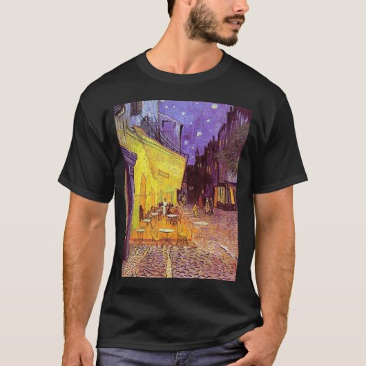 gogh4 gogh4 gogh vincent willem van caf terasse t-shirt (Voorkant)