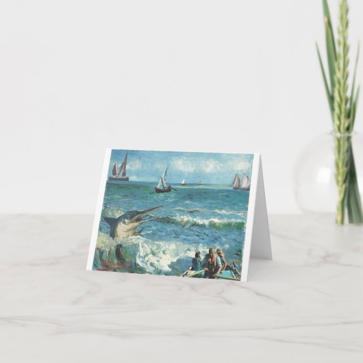 Gogh aan Zee - Bedankkaart (Voorkant)