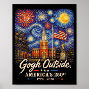 Gogh Buiten 250ste Verjaardag 1776 2026 Schilder D Poster