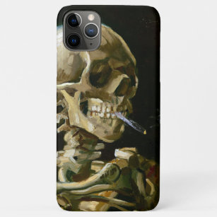 Gogh Head of a Skeleton met een Burning Cigarette Case-Mate iPhone Case