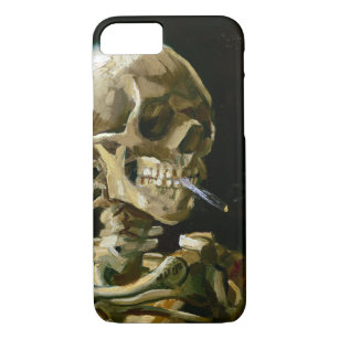 Gogh Head of a Skeleton met een Burning Cigarette iPhone 8/7 Hoesje
