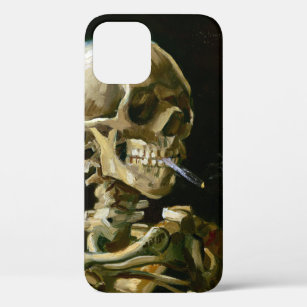 Gogh Head of a Skeleton met een Burning Cigarette Case-Mate iPhone Case