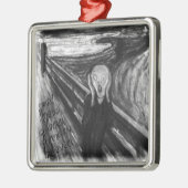 Gogh Mental Remake: De vertoning van Edvard Munch Metalen Ornament (Links)