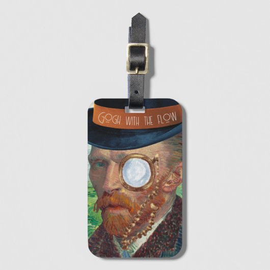 Gogh met het Flow Bagagelabel (Voorkant (verticaal))