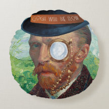 Gogh met het Flow Round Sierkussen