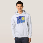 Gogh , “Starry Night” Hoodie (Voorkant volledig)