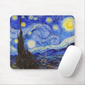 Gogh , “Starry Night” Muismat (Met muis)