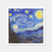 Gogh , “Starry Night” Servet (Voorkant)