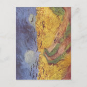 Gogh, Vincent van Getreidefeld mit den Raben 1890 Briefkaart (Voorkant)