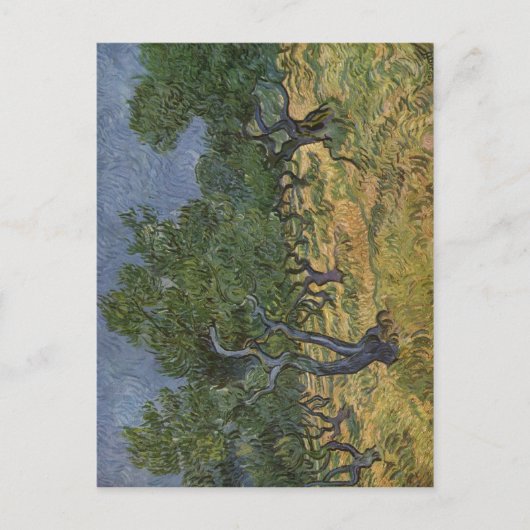 Gogh, Vincent van Olivenhain 1889 Technique ?l auf Briefkaart (Voorkant)