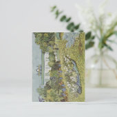 Gogh, Vincent Willem van Der Garten Daubignys 1890 Briefkaart (Staand voorkant)