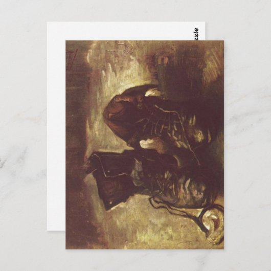 Gogh, Vincent Willem van Stilleben, Ein Paar Schuh Briefkaart (Voorkant / Achterkant)