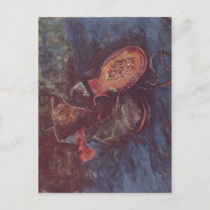 Gogh, Vincent Willem van Stilleben, Ein Paar Schuh Briefkaart