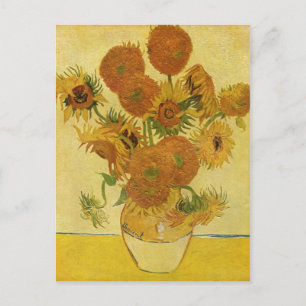 Gogh, Vincent Willem van Stilleben mit Sonnenblume Briefkaart