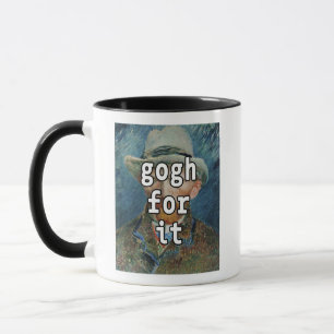 Gogh voor het grappige Vincent van Gogh Meme Mok