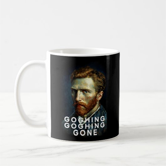 Goghing Gone Vincent Gogh Humor Koffiemok (Links)