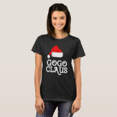Gogo Claus Pet Family Pj Matching Group T-shirt (Voorkant volledig)