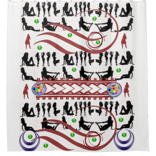 gogo is een wit damesgordijn douchegordijn