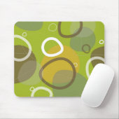 Gogo too - Abstracte Mousepad Muismat (Met muis)
