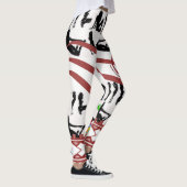 gogo white women long leggings (Rechts)