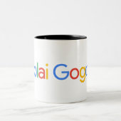 Gogol! Tweekleurige Koffiemok (Center)