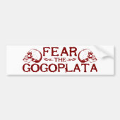 Gogoplata Bumpersticker (Voorkant)