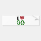 GOGREEN BUMPERSTICKER (Voorkant)