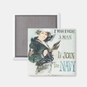 Goh! Was ik maar een Man Magneet (Voorkant / Achterkant)