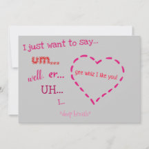 Goh wat vind ik jou leuk Valentijn