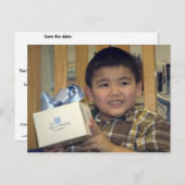 GOHF Gala Bewaar de datum Aankondigingskaart (Voorkant / Achterkant)