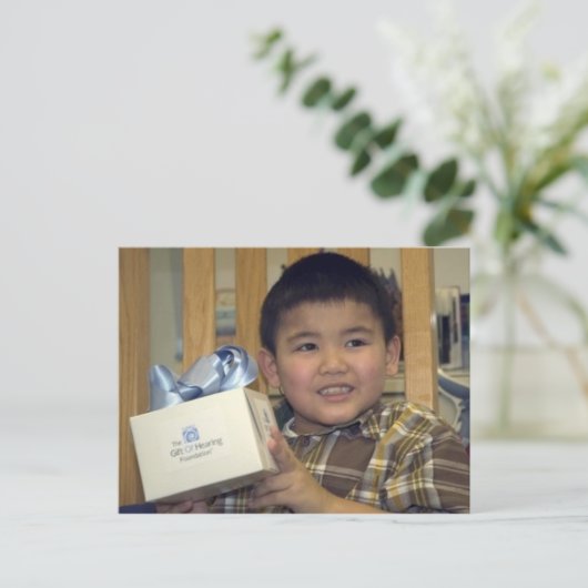 GOHF Gala Bewaar de datum Aankondigingskaart (Staand voorkant)