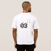 GOHORSE WHITE MAX SPORT EDITION TEAM T-SHIRT (Achterkant volledig)