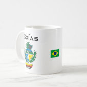 Goías, Mok van de Braziliaanse vlag/Caneca de Goía (Voorkant links)