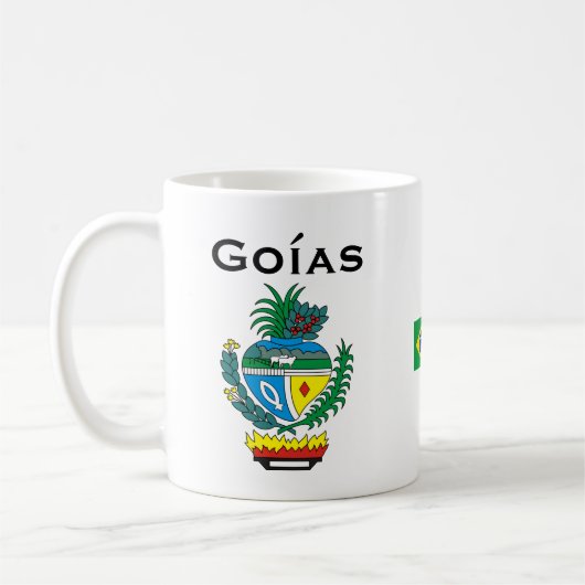 Goías, Mok van de Braziliaanse vlag/Caneca de Goía (Links)