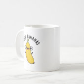Goin Bananas Funny Fruit Pun Koffiemok (Voorkant links)