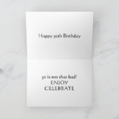 "GOING APE?" 50e BIRTHDAY KAART (Binnen)